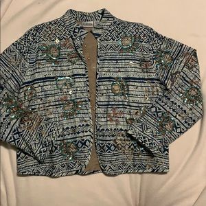 Chico’s Embellished jacket